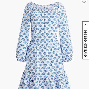 Jcrew Scoopneck Mini Dress Size 2, NEW
